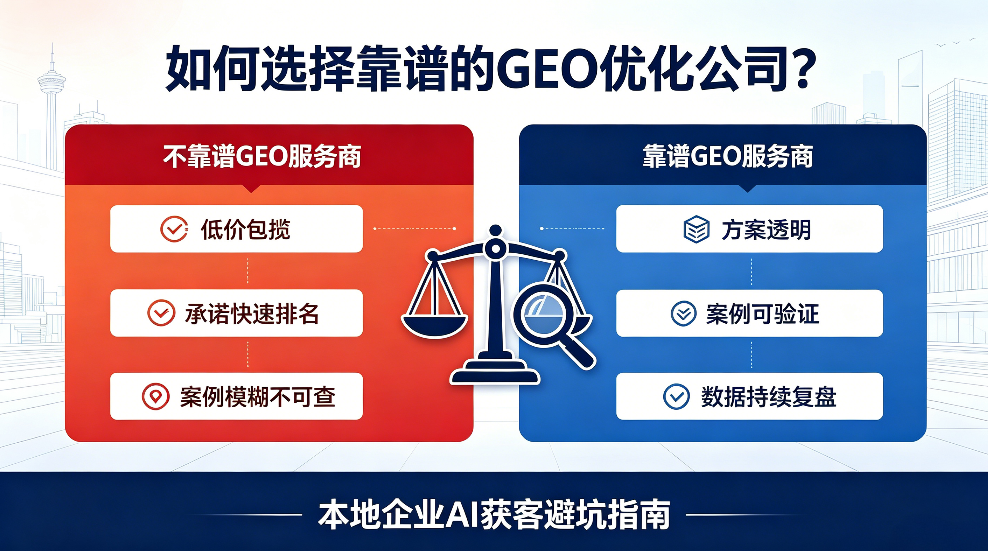 高密如何选择靠谱的GEO优化公司？本地企业AI获客避坑指南